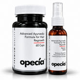 Alopecia Areata Treatment Kit | Hair Regrowth Capsules (60 Caps) + Alopecia Serum Spray 50ml
