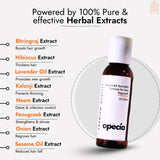 Alopecia Areata Hair Patch Solution for Bald Patches - 100% Natural Oil