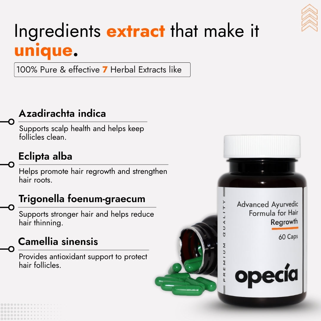 Alopecia Hair Patch Solution | Alopecia Areata Treatment Medicine | 100% Pure Extract with No Side Effects