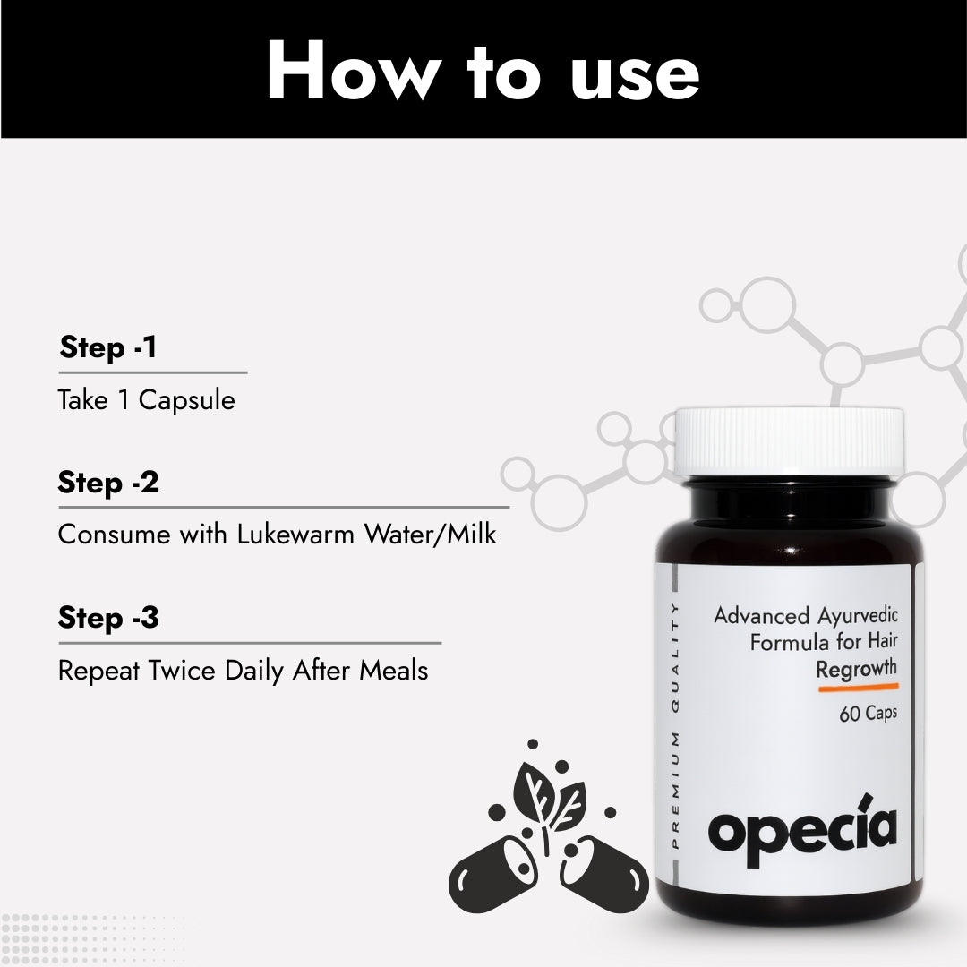 Alopecia Hair Patch Solution | Alopecia Areata Treatment Medicine | 100% Pure Extract with No Side Effects