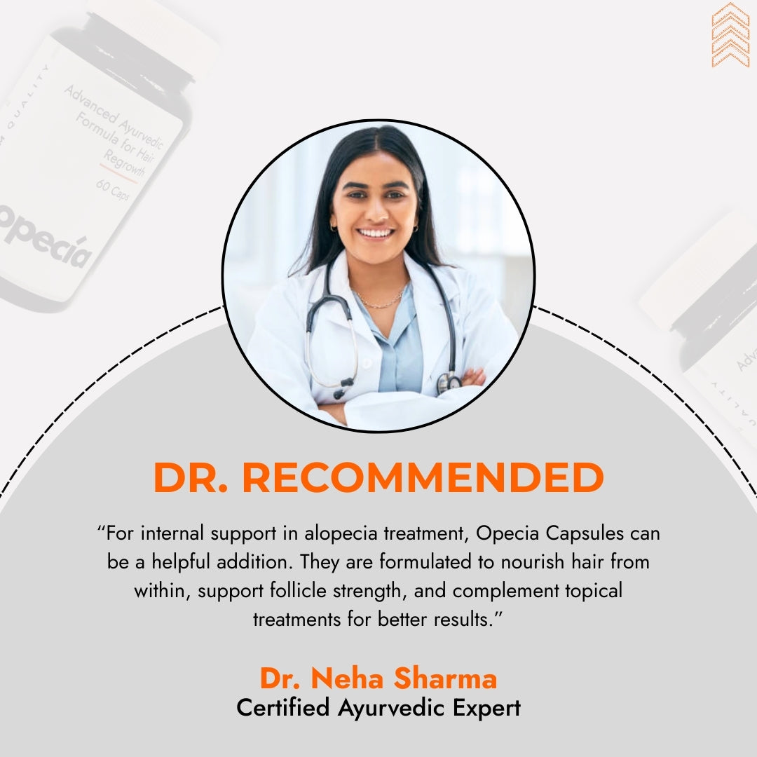 Alopecia Hair Patch Solution | Alopecia Areata Treatment Medicine | 100% Pure Extract with No Side Effects