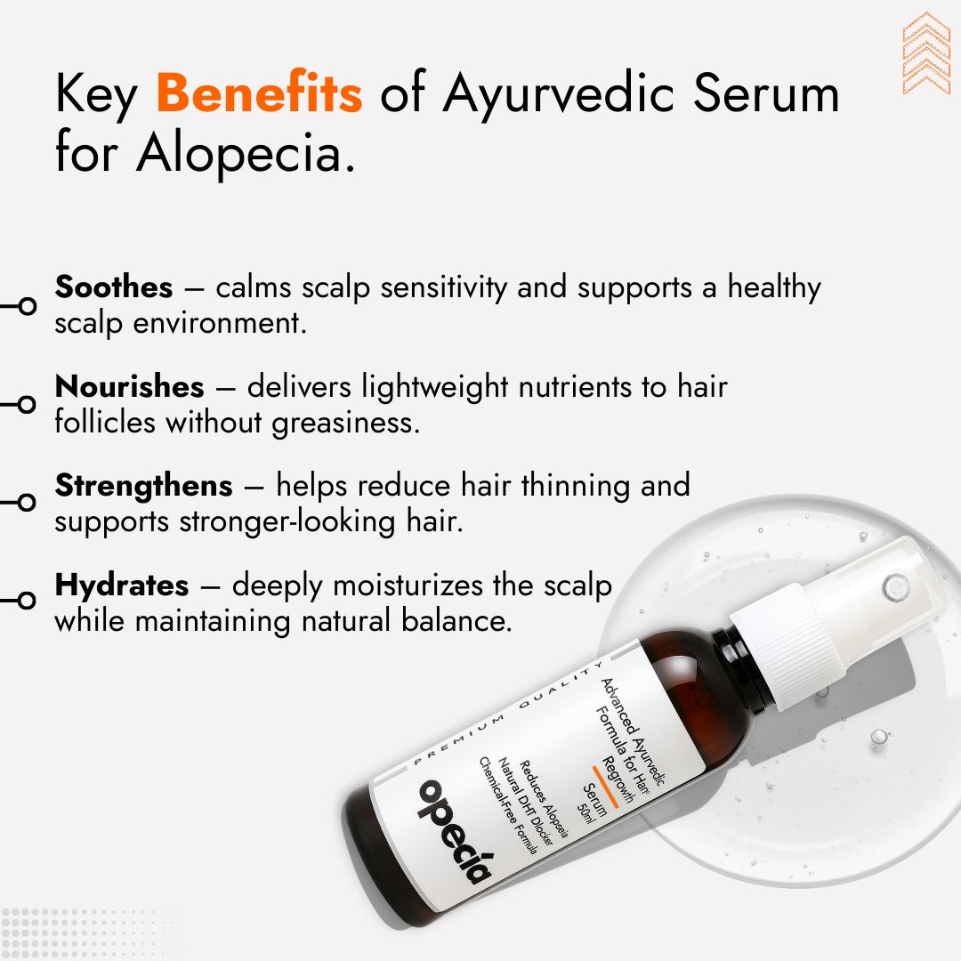 Alopecia Hair Regrowth Serum Spray 50ml - Advanced Formula for Alopecia Areata Treatment