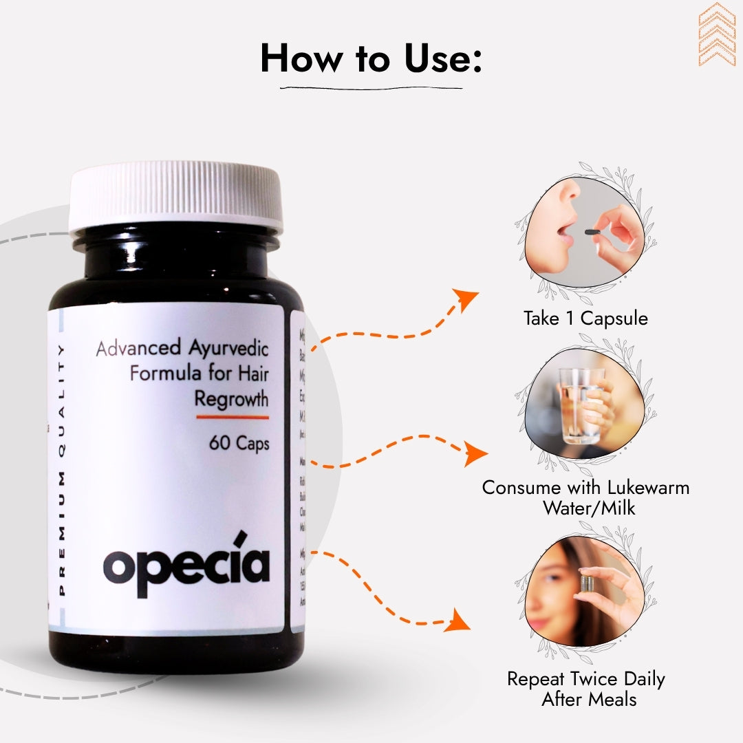 Alopecia Hair Patch Solution | Alopecia Areata Treatment Medicine | 100% Pure Extract with No Side Effects