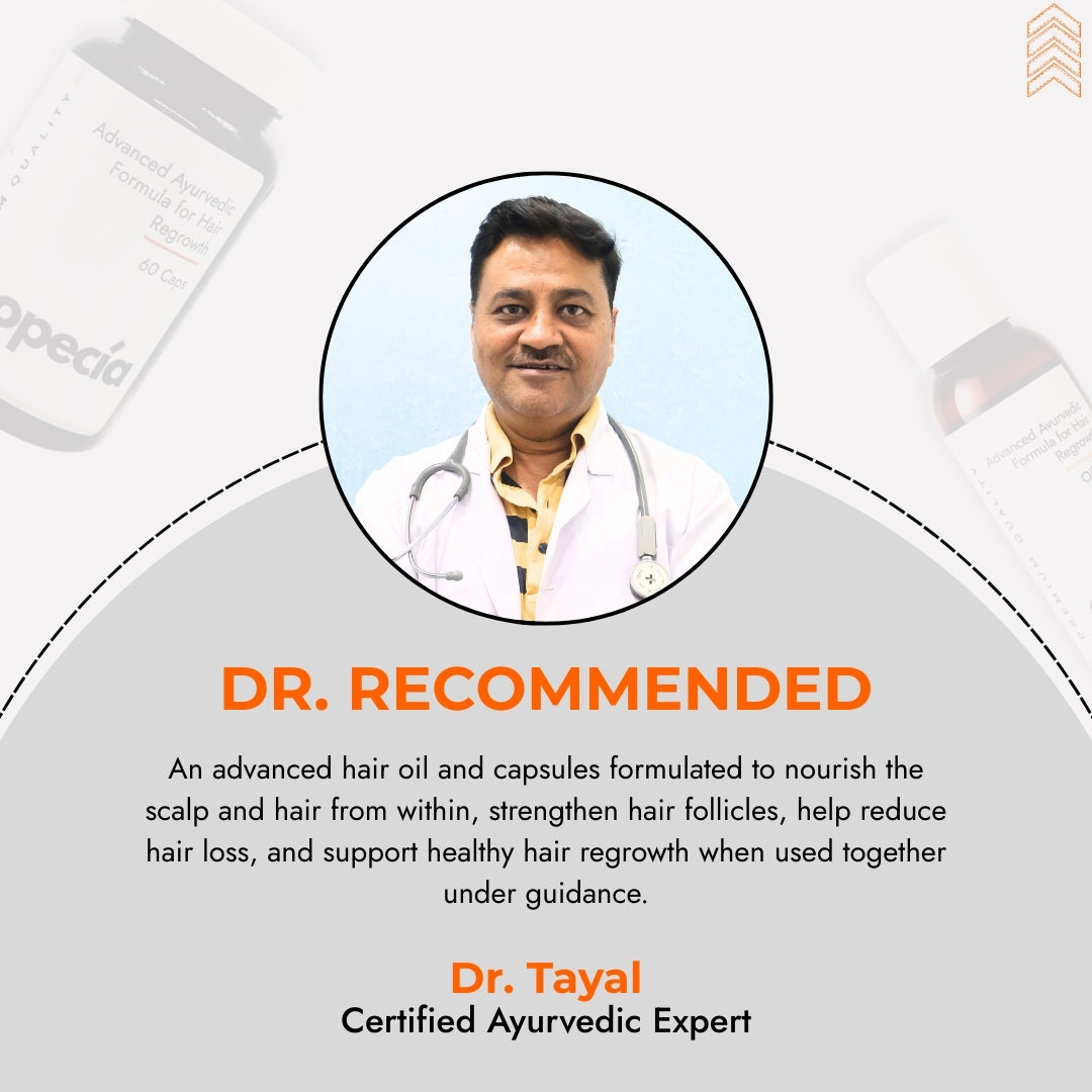 Alopecia Areata Treatment Medicine Kit – Best Natural Solution for Hair Patch, Hair Regrowth & Scalp Nourishment