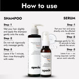 Advanced Medicine Kit for Alopecia Treatment | Oil + Serum + Shampoo + Capsules + FREE Derma Roller