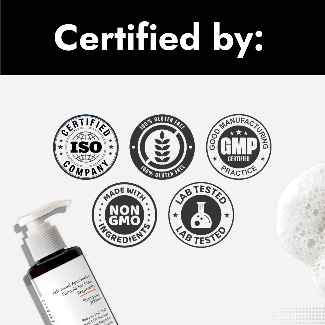 Alopecia Herbal Shampoo (200ml) - Advanced Formula for Alopecia Treatment