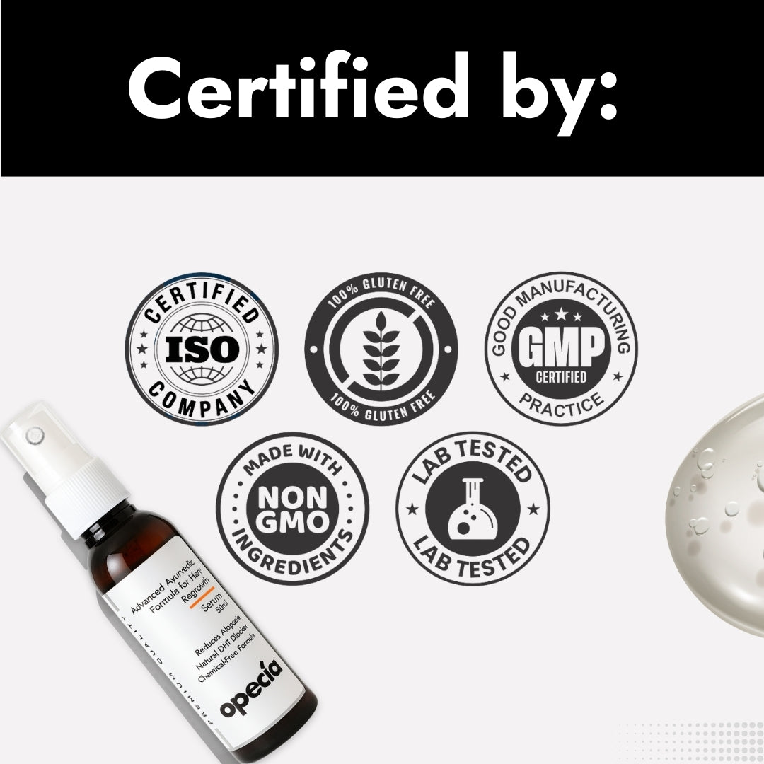 Alopecia Hair Regrowth Serum Spray 50ml - Advanced Formula for Alopecia Areata Treatment