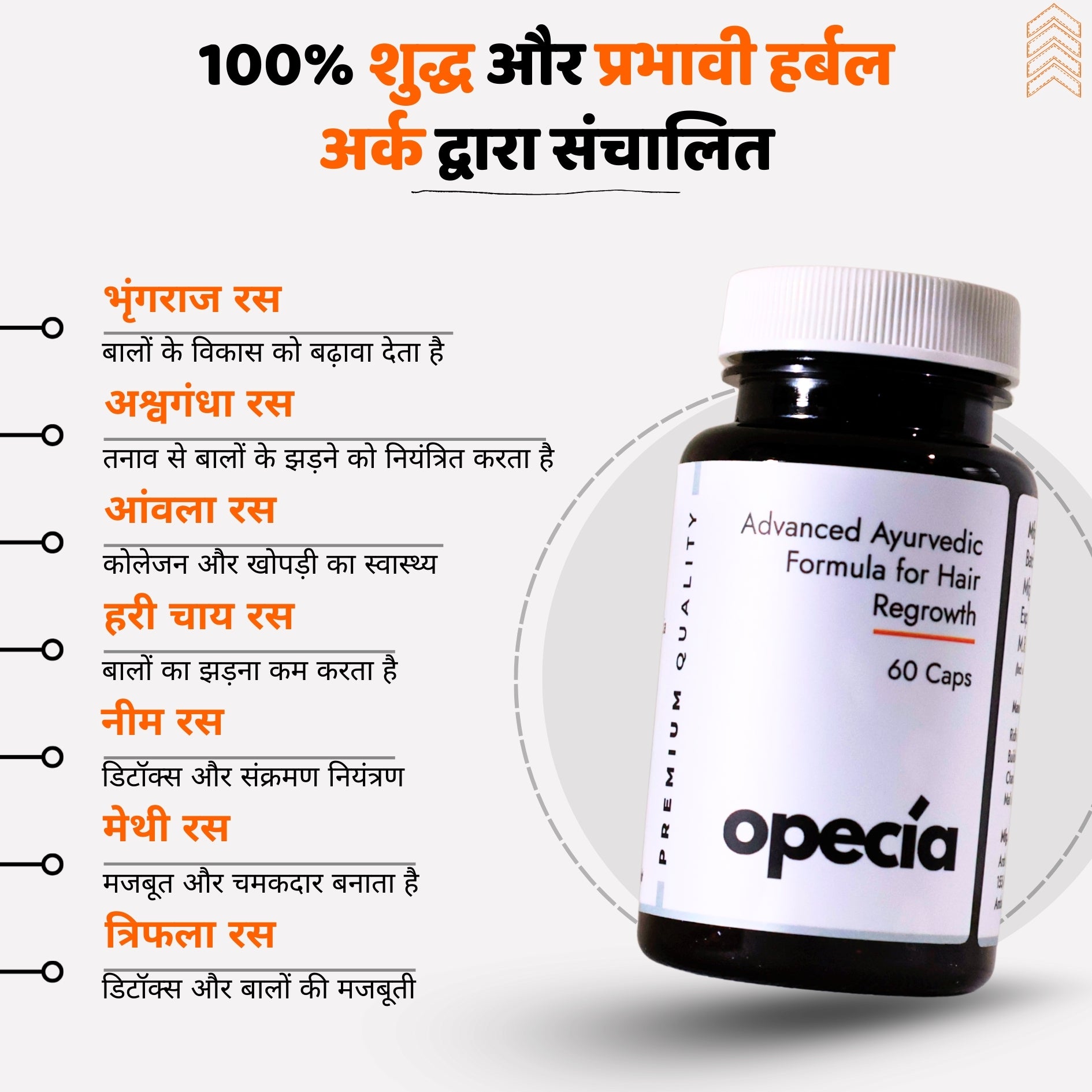 Alopecia Areata उपचार किट — गंजे पैच के लिए बेहतर प्राकृतिक समाधान (बालों की वृद्धि व खोपड़ी पोषण)